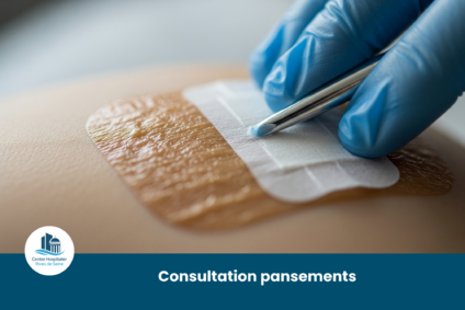 Ouverture d’une consultation pansements
