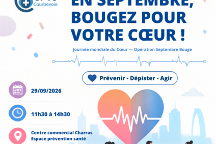 29.09.2026 – Journée mondiale du Cœur dans le cadre de l&rsquo;opération nationale Septembre Bouge
